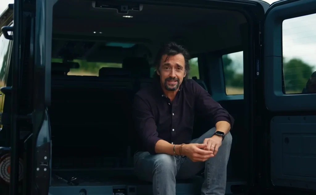 Richard Hammond was given the chance to talk about the very first Land Rover, the one that was driven across Mongolia and the Gobi Desert, which would probably kill most modern vehicles