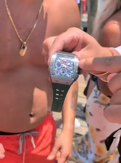 Man gets the shock of his life dropping $200K Richard Mille in the ocean — but then a miracle happens