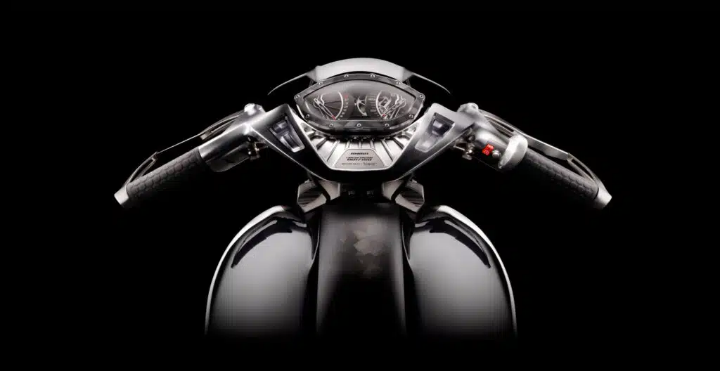 The RMB 01 is a limited-edition motorcycle from Richard Mille, developed with Brough Superior and shaped by a shared focus on luxury engineering