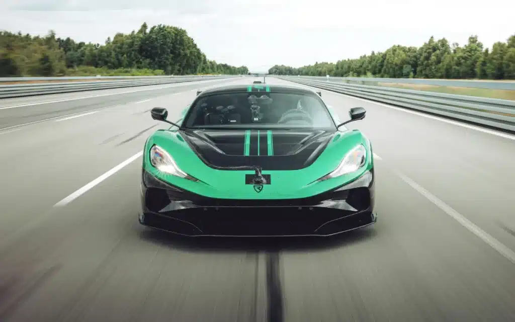 What it's actually like riding inside the world's fastest electric car - the Rimac Nevera R - that hit a record 249mph in just 25.79 seconds