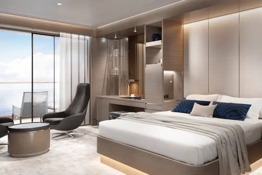 Ritz-Carlton suite on the yacht