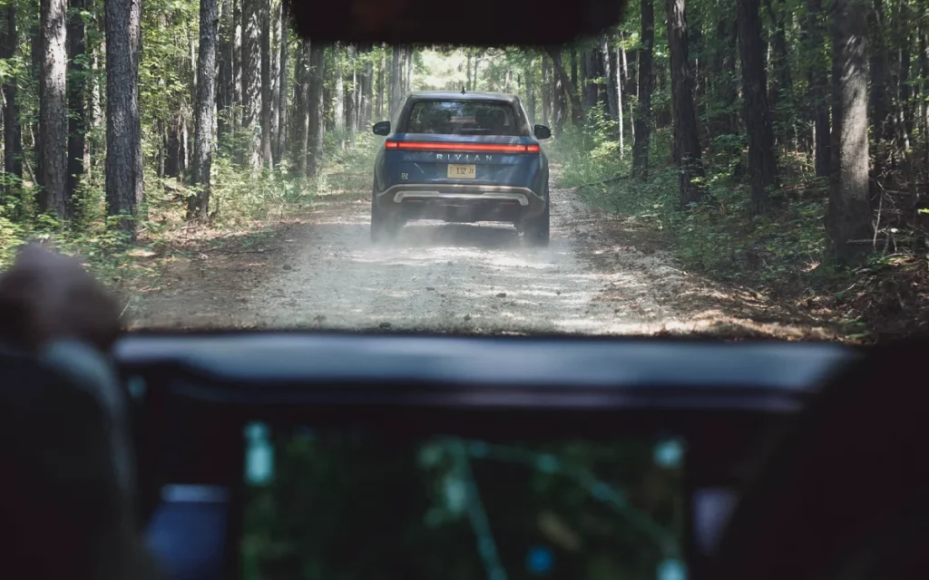 This Rivian driver has been left spooked as his EV sensors have detected ghosts in the woods that followed him home and swarmed his garage