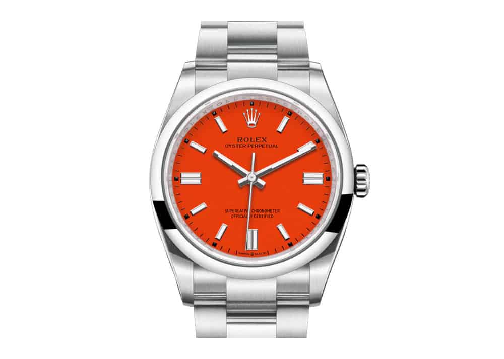 Rolex Coral Red Dial