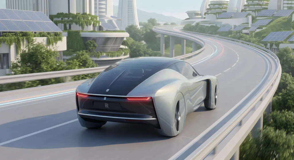 We asked Google Gemini to create a Rolls-Royce in 2050 and this is what it came up with