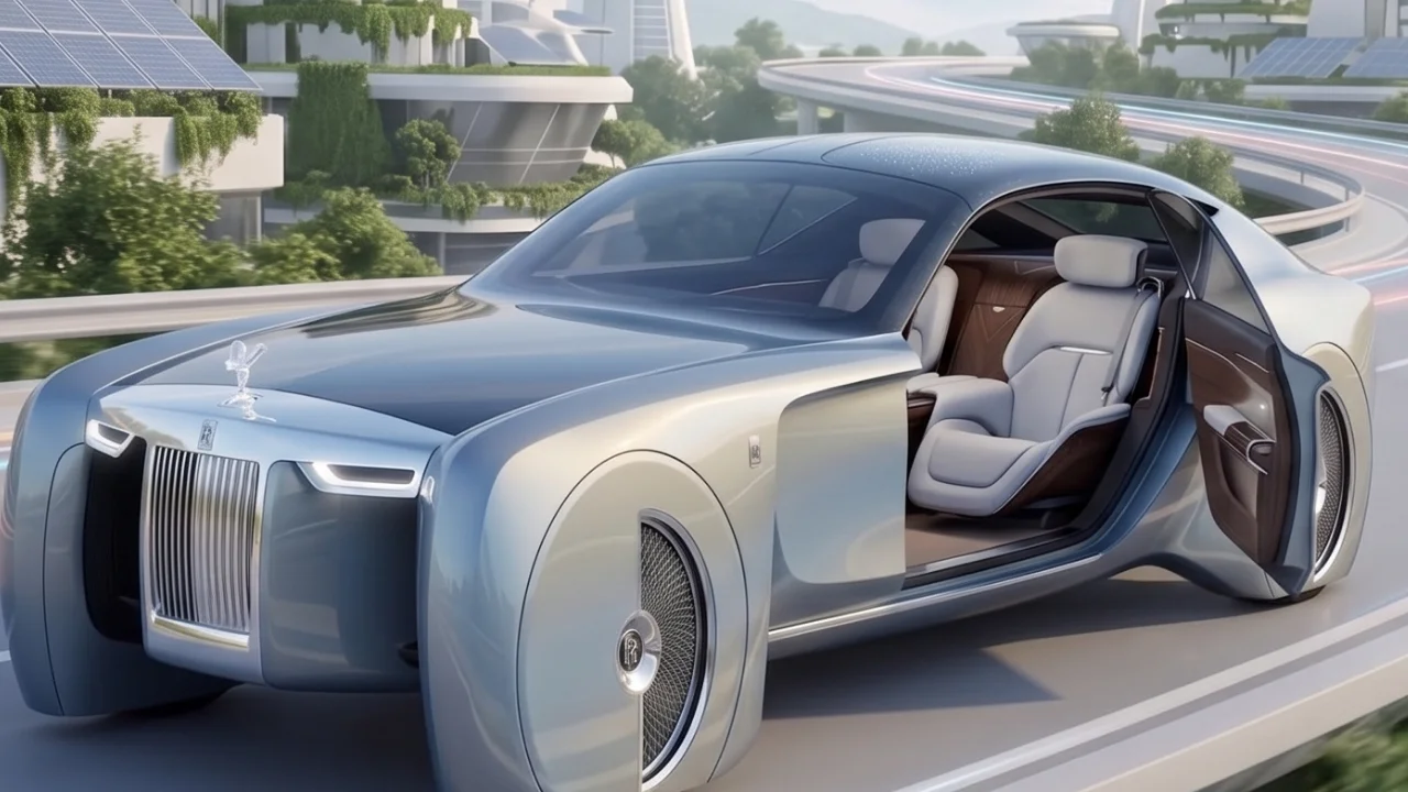 We asked Google Gemini to create a Rolls-Royce in 2050 and this is what it came up with