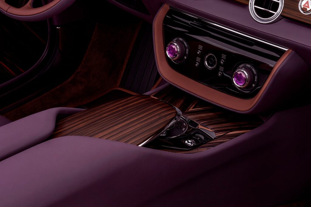 Rolls-Royce Amethyst, Vacheron Constantin interior detail