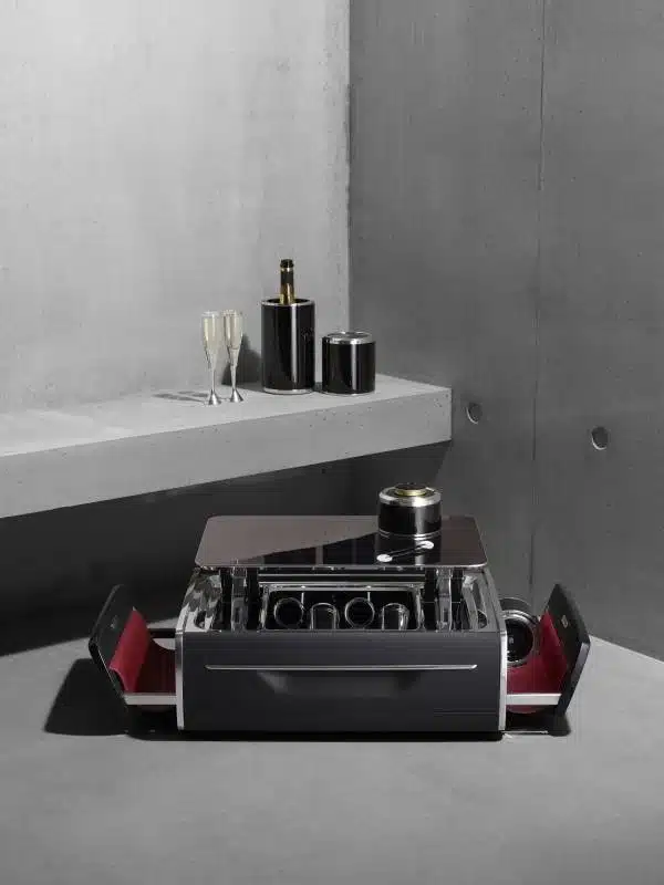 This amazing Rolls-Royce Champagne Chest is made in the same bespoke fashion as the cars