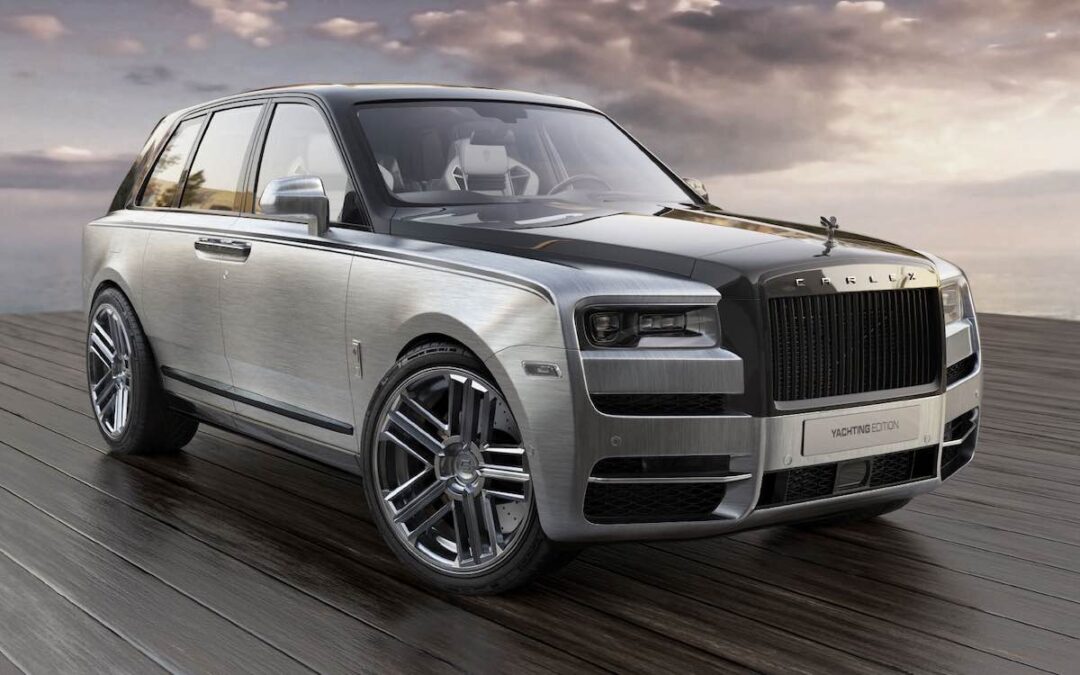 Carlex Design has made the perfect Rolls-Royce Cullinan to match your yacht