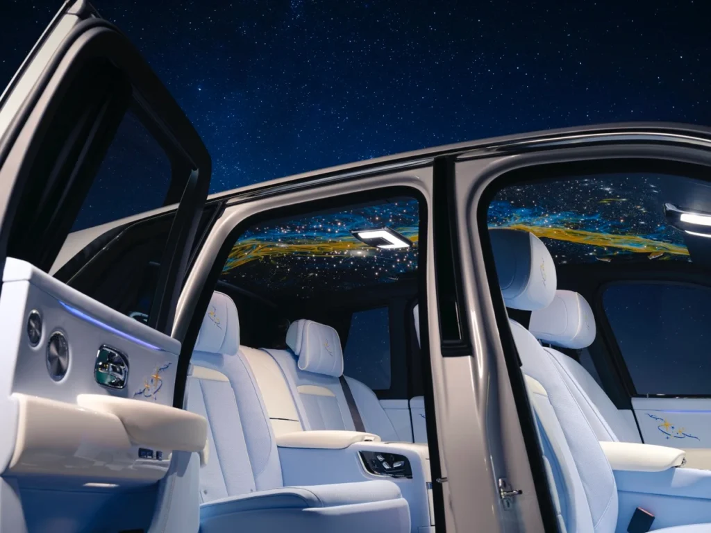 Rolls-Royce just unveiled a one-off commission called Cullinan Cosmos