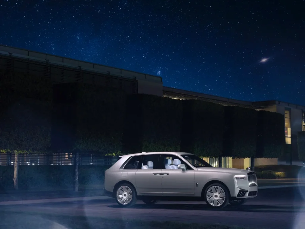 Rolls-Royce just unveiled a one-off commission called Cullinan Cosmos