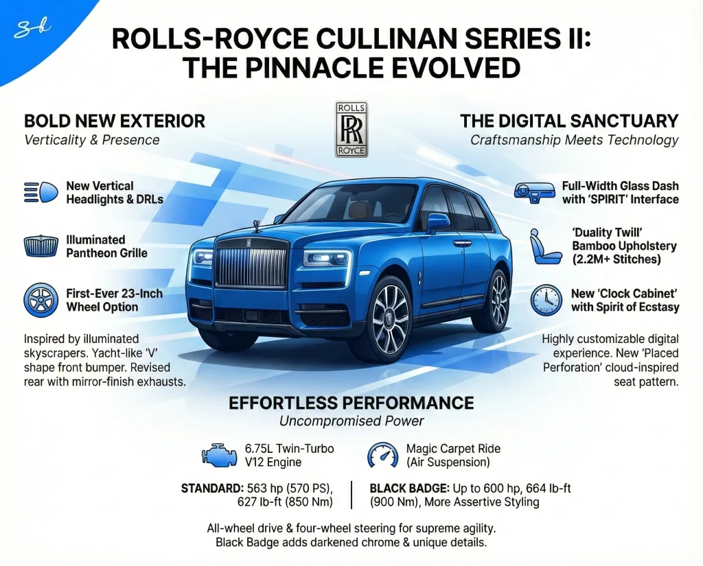 King Charles III $410K Rolls-Royce Cullinan Series II luxury SUV gifted to him by King of Bahrain makes its debut with the Royal Family