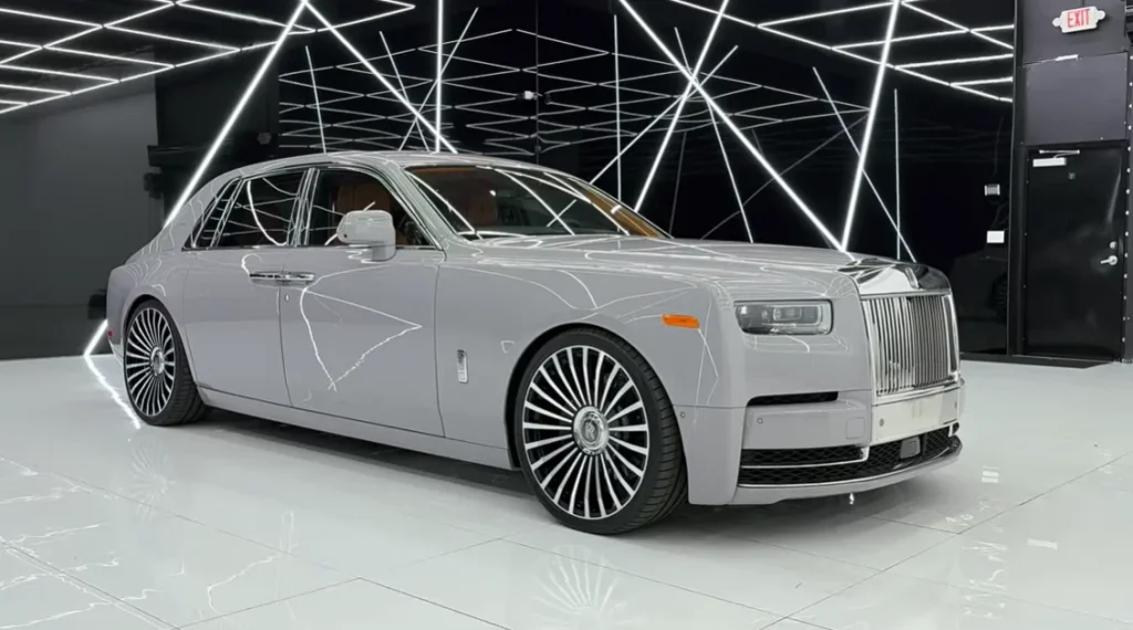 Watching a Rolls-Royce Phantom glide over a speed bump at 55 mph with its 'magic carpet' suspension is like the bump isn’t even there