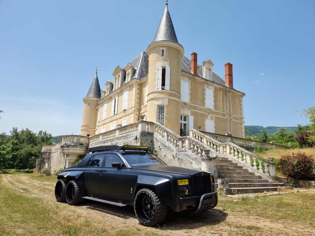 Rolls Royce Phantom 6x6 in France