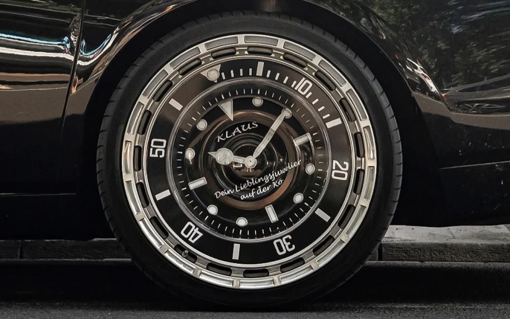 This Rolls-Royce Phantom has been given a millionaire glow up with Rolex wheels that even the most articulate of owners would fall in love with