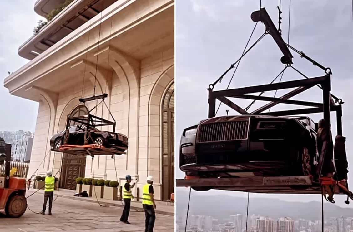 Rolls-Royce hoisted, featured image