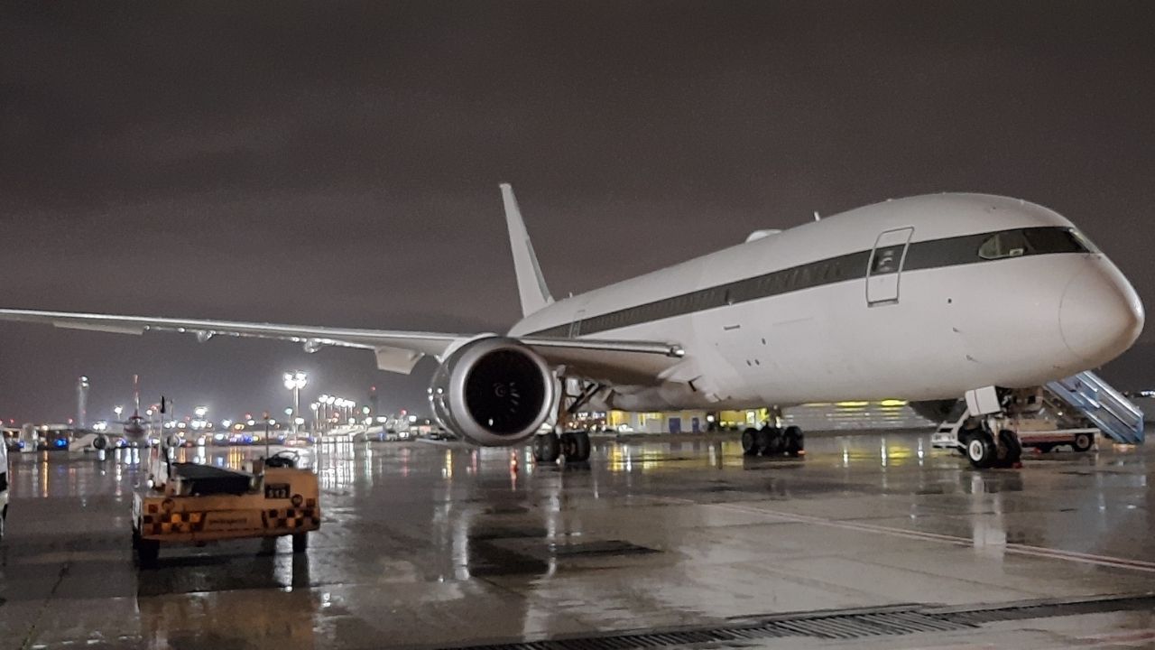 This $350M Boeing 787 private jet has been gathering dust at airport for 1,680 days after it was abandoned 76 days after being delivered