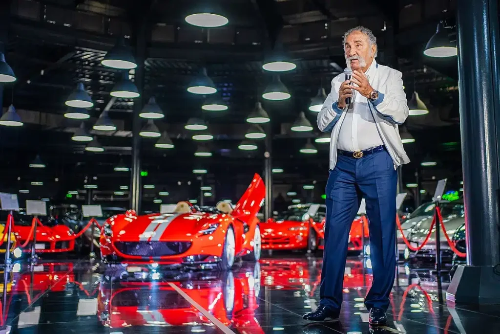 Romanian billionaire Ion Țiriac owns so many cars he once forgot he bought a Ferrari F40