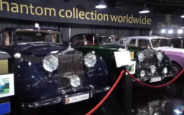 Romanian billionaire boasts world's only car collection with two Rolls-Royce Phantoms IV