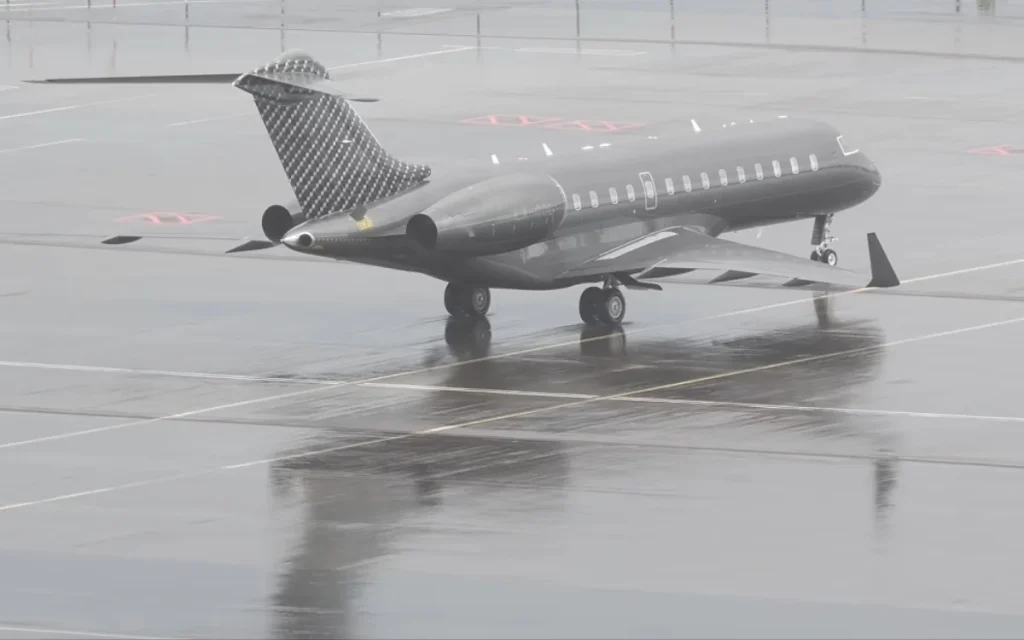 Private Jet Cristiano Ronaldo's private jet lands back in Portugal and people spot interesting detail about it that goes beyond its unique markings