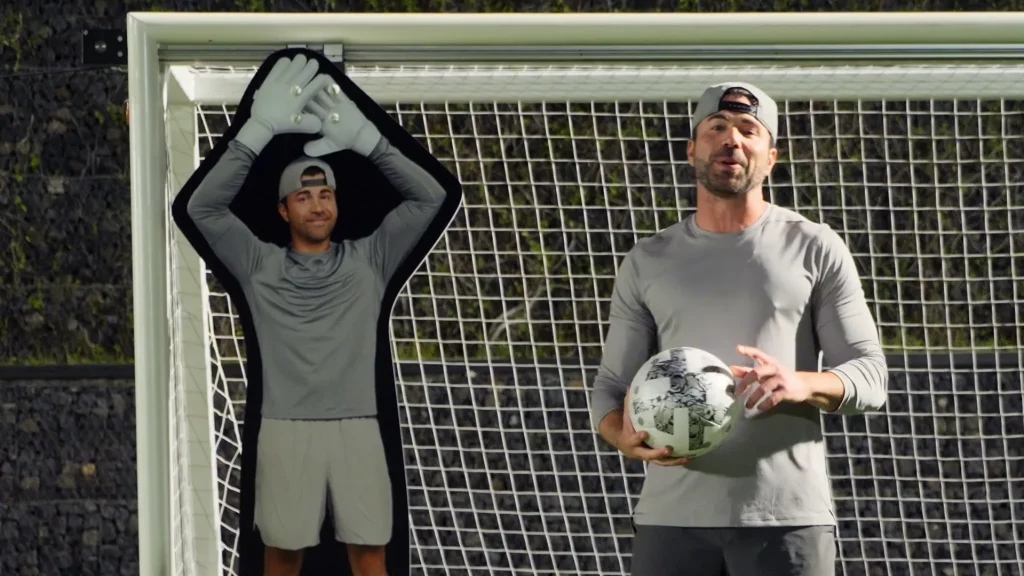 Cristiano Ronaldo takes on 'unbeatable' goalkeeping robot to see if man can beat machine