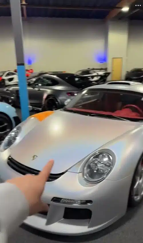 Californian gives tour of buddy's hypercar and supercar collection that includes McLaren and $1M car he didn’t even recognize
