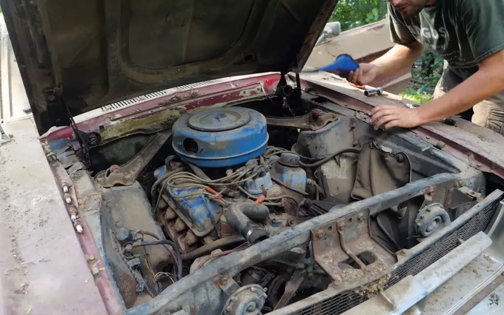 Rusty Mustang sat in shed for over 30 years does something unbelievable after being brought back to life