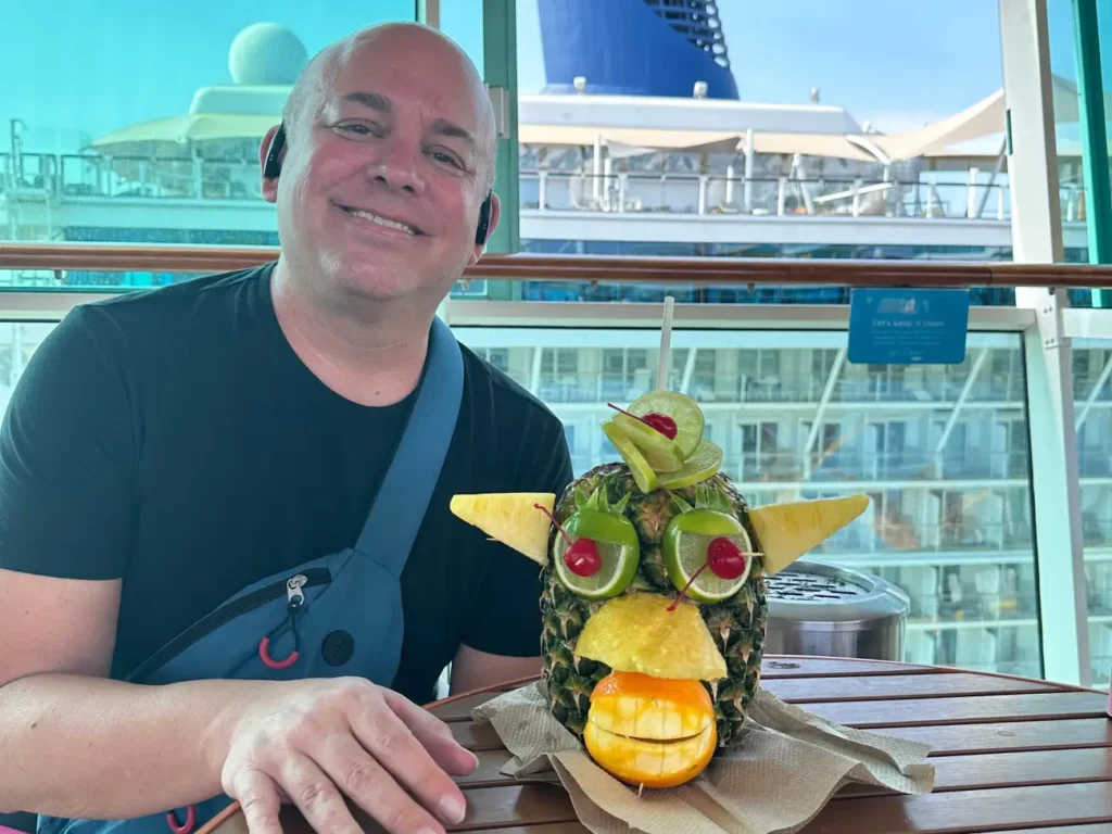 Ryan Gutridge lives on Royal Caribbean cruise ship