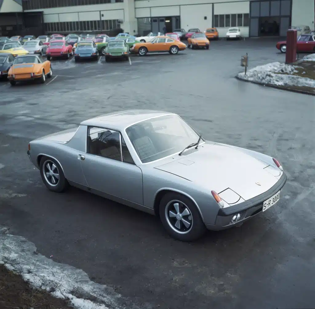The Porsche 914/8 is rarest Porsche