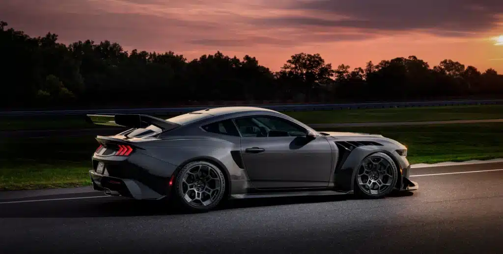The Ford Mustang GTD Liquid Carbon edition debuts with exposed carbon fiber bodywork, sparking debate over design and performance gains