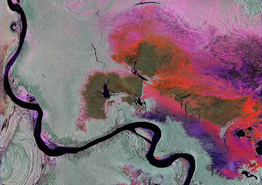 The SAR technology will allow the NISAR satellite to take deeply accurate images in order to provide weather data.