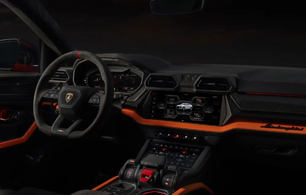 Lamborghini's new SUV has some of the biggest brakes ever