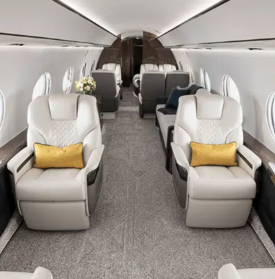 Inside Jeff Bezos' $80m private jet that can nearly fly supersonic speeds