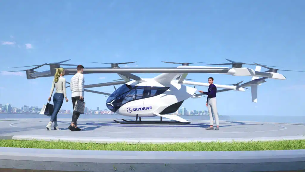 The hope for the project is for the SkyDrive eVTOL units to be able to provide rapid response emergency care to remote areas.