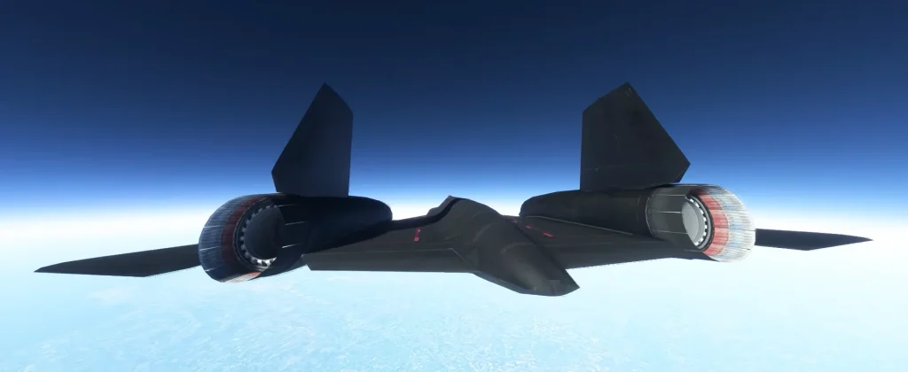 Incredible simulation shows what the SR-71's top speed would look like if it was flying at ground level