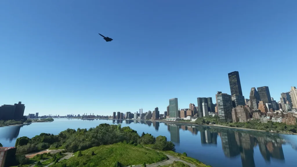 Incredible simulation shows what the SR-71's top speed would look like if it was flying at ground level