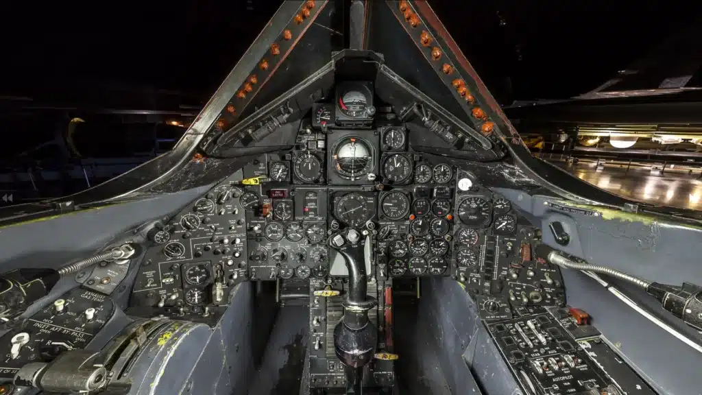 Lockheed SR-71 Blackbird cockpit