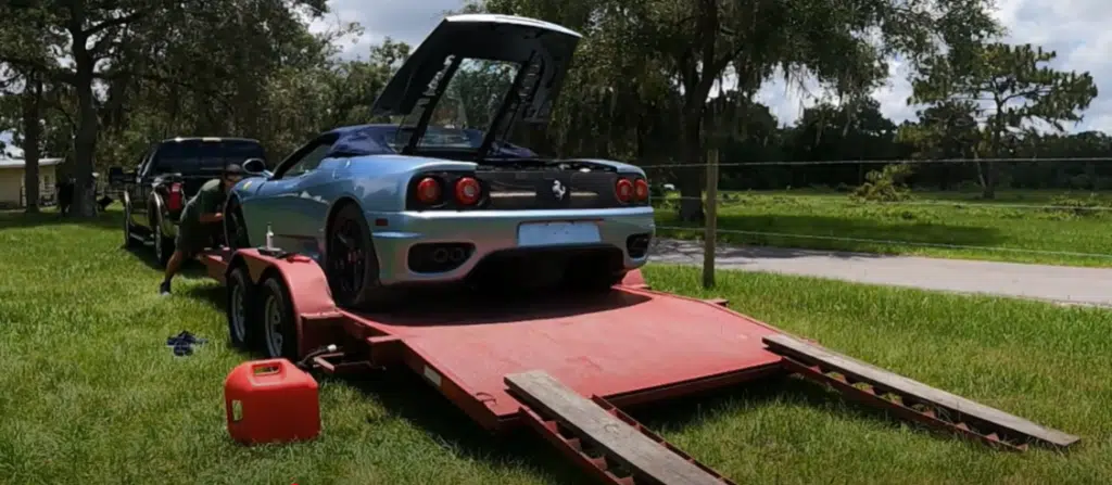 Samcrac bought this Ferrari 360 - which then proceeded to immediately die. 