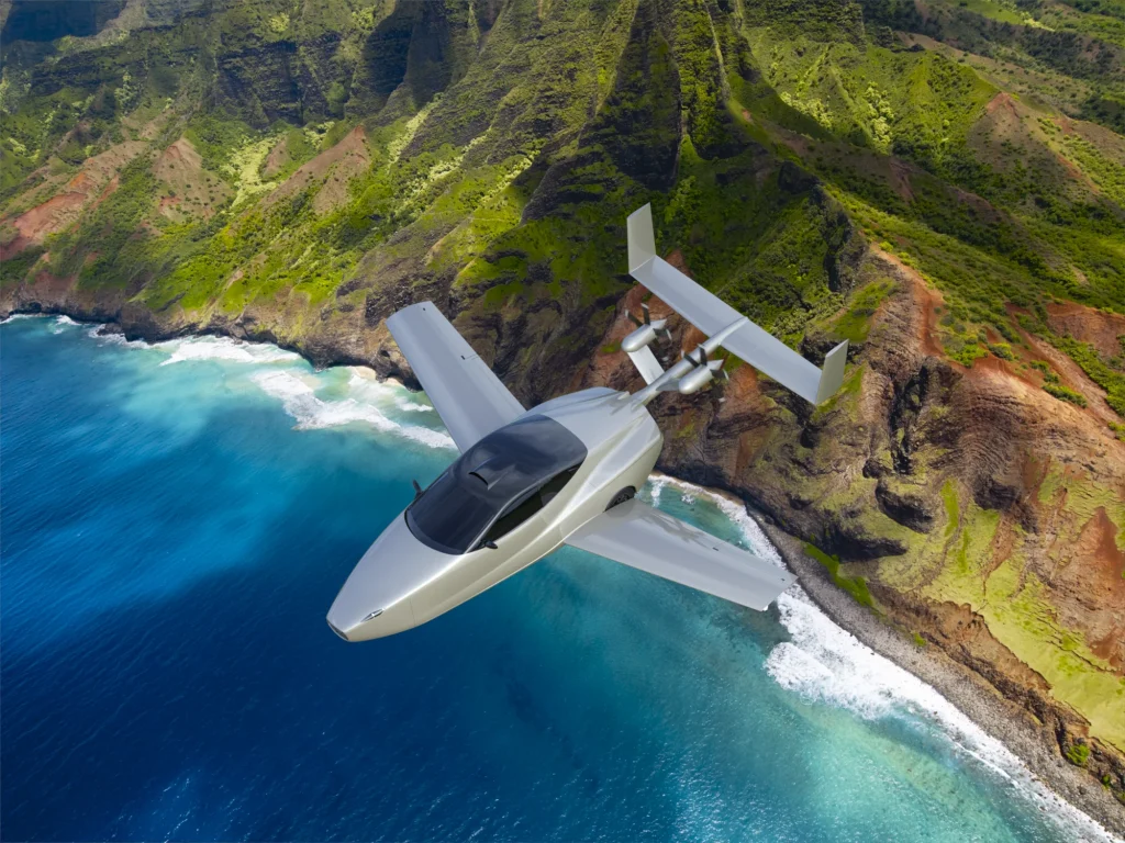 This is the Samson Sky Switchblade, a flying car with switchblade-like wings that's faster than most supercars on the road today