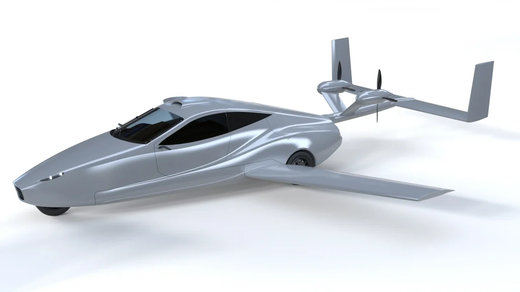 Samson Sky CEO Sam Bousfield just secured a design patent for the Switchblade flying car