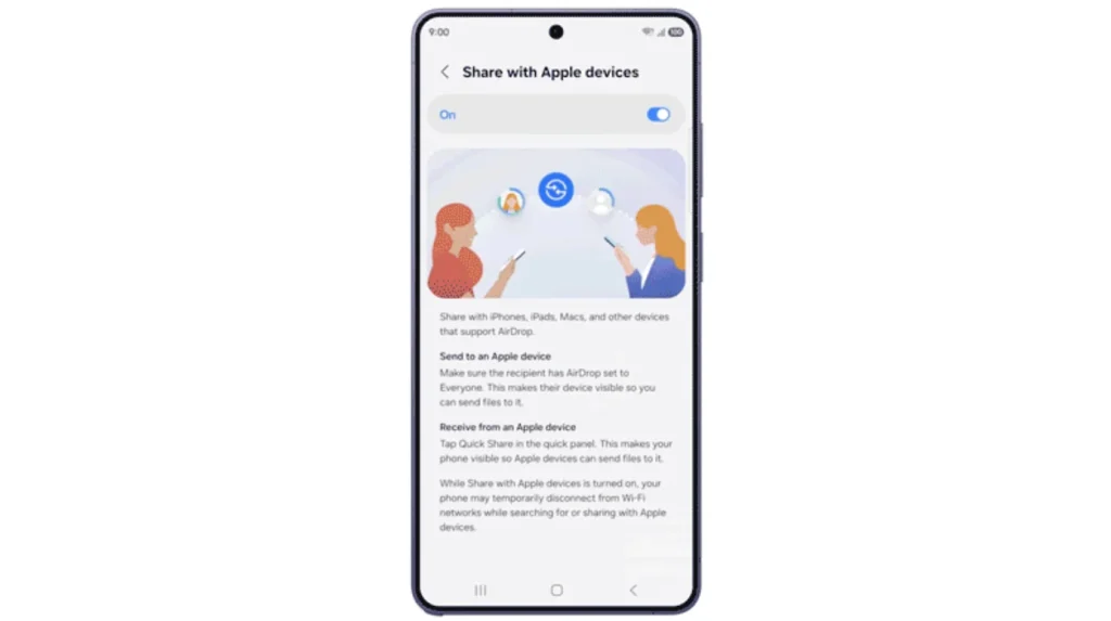 Samsung just broke one of the biggest tech barriers by letting the Galaxy S26 send files via AirDrop for the first time ever