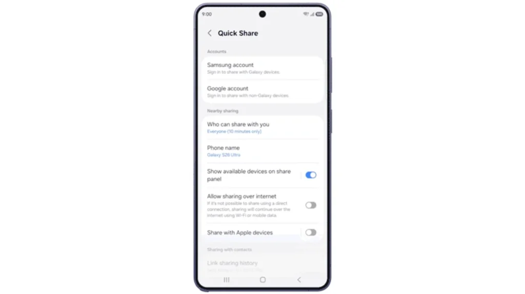 Samsung just broke one of the biggest tech barriers by letting the Galaxy S26 send files via AirDrop for the first time ever