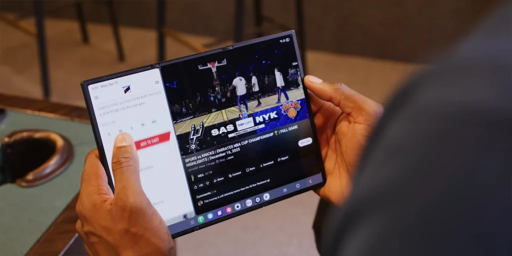 Marques Brownlee tests the Samsung TriFold to see if it’s truly worth as much as Apple’s entire portfolio combined