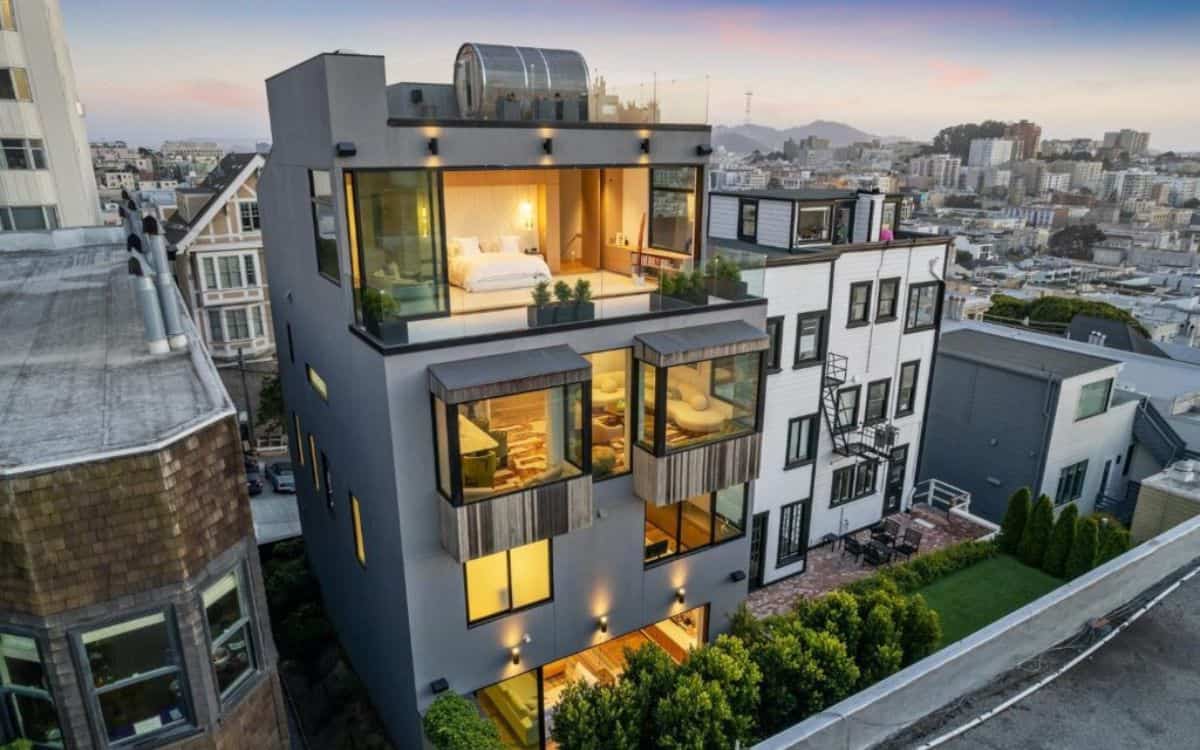This $13m San Francisco mansion has a rooftop sauna and views over the city