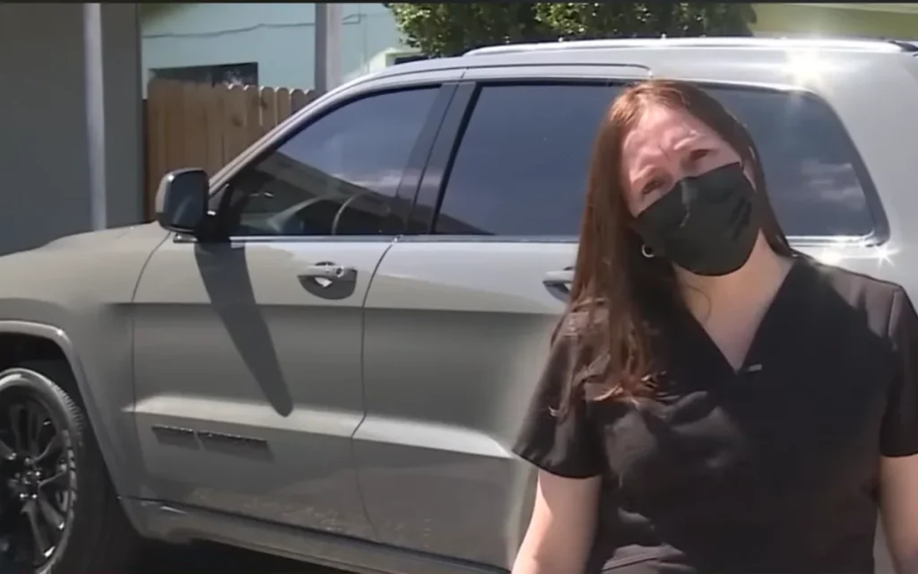 This Florida woman has racked up more than $100,000 in fines - for parking on her own driveway