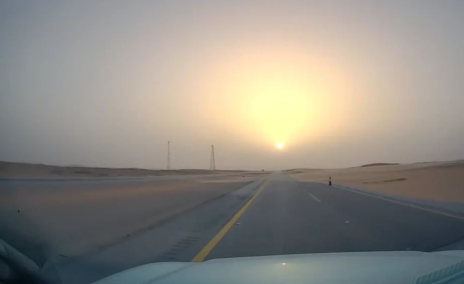 Longest straight road in the world is in Saudi Arabia and it runs for 149 miles but engineer warns it's more dangerous than you think