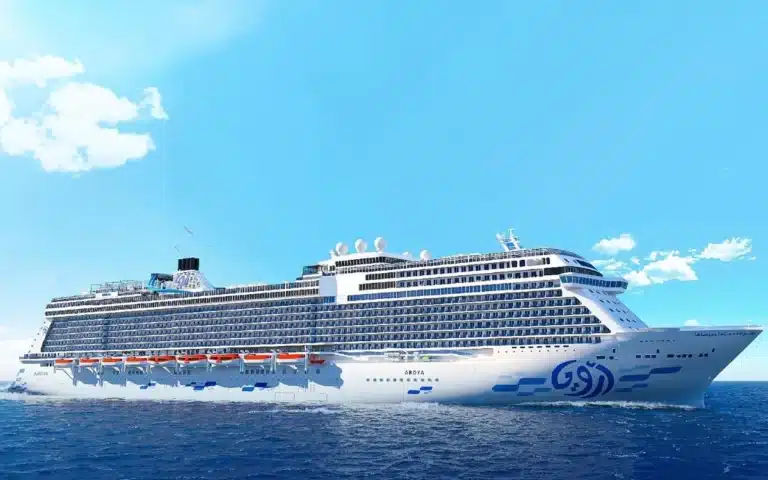 Luxury cruise ship