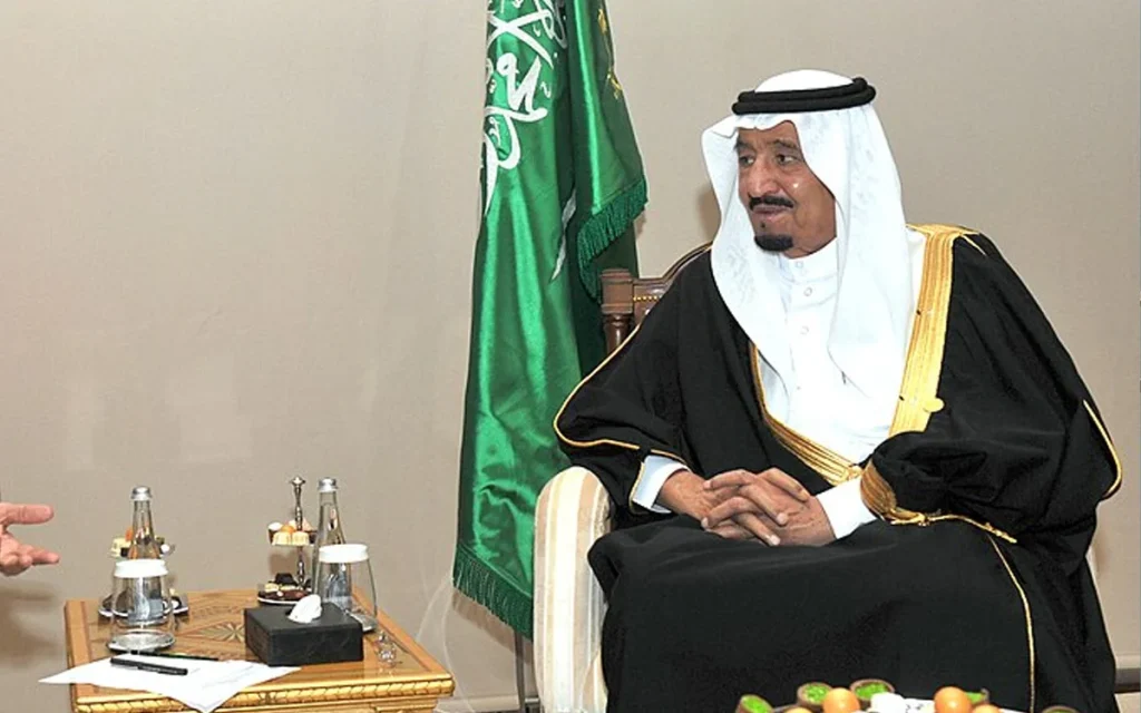 King Salman bin Abdulaziz of Saudi Arabia once took two Boeing 747 Jumbo Jets on holiday to France, but his landing sparked a 150,000-strong petition