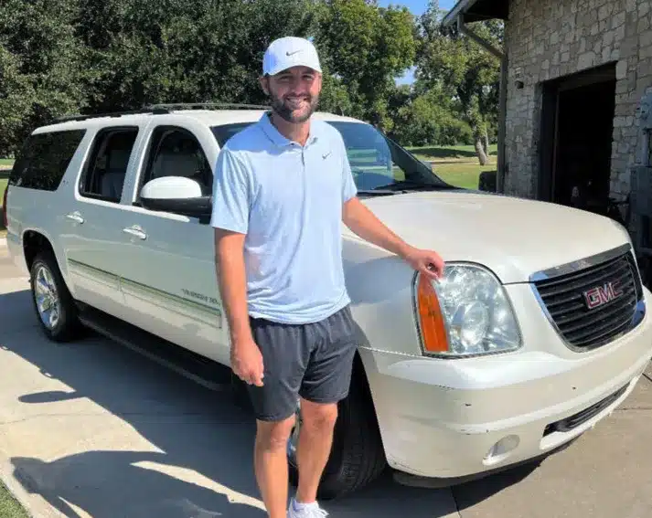 Despite being worth millions, golfer Scottie Scheffler was driving a very surprising car until last year