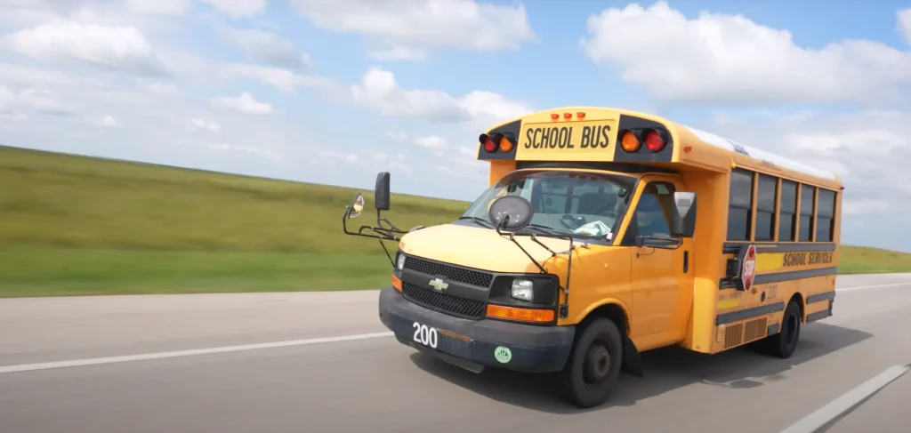 Kansas YouTuber buys school bus on Facebook Marketplace and turbocharges it into the world’s fastest