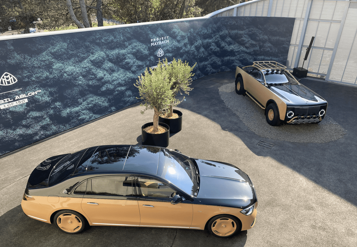 The Project Maybach concept honours the late Virgil Abloh